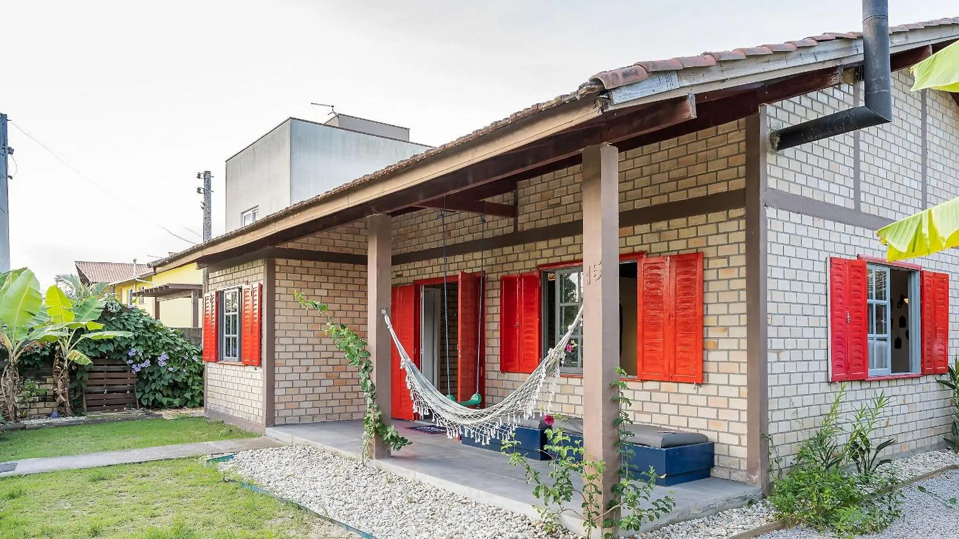 Casa A 120M Da Lagoa Do Meio Ibiraquera Tai025 Имбитуба Бразилия